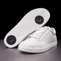 Fuego Halbschuh Tanz Sneaker wei&szlig;